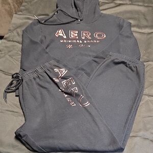 Aeropostale Black Track Pants & Joggers